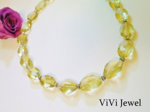 画像3: AAレモンクォーツのネックレス☆天然石ジュエリー  (3)