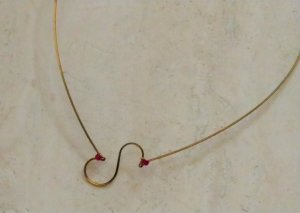 画像5: Sさんチョーカー☆ルビー付☆天然石ジュエリー (5)