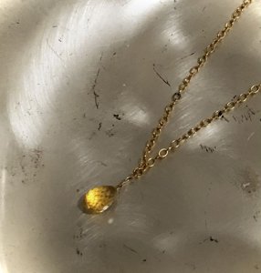 画像6: AAAシトリン K14gfネックレス (6)