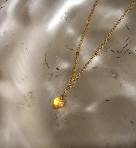 画像5: AAAシトリン K14gfネックレス (5)